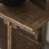 Four Hands Trinity Console Table staged corner view 