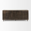 Mercana Tucker Sideboard Dark Brown Back View 69955