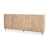 Mercana Tucker Sideboard Light Brown Angled View 69954