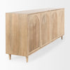 Mercana Tucker Sideboard Light Brown Angled Side View