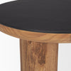 Mercana Tucson Side Table side view of tabletop and leg