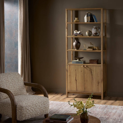 Tula Bookcase 248269-001 staged view 