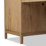 Four Hands Tula Executive Desk legs view 