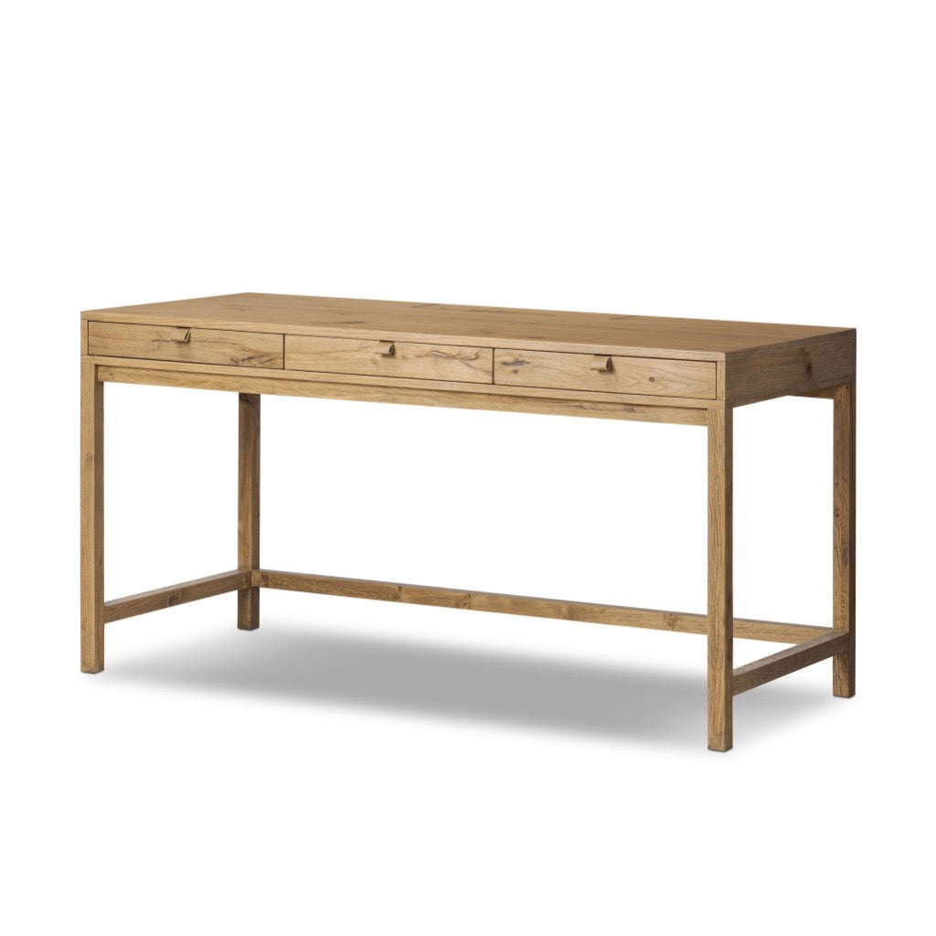 Four Hands Tula Writing Desk angled view 