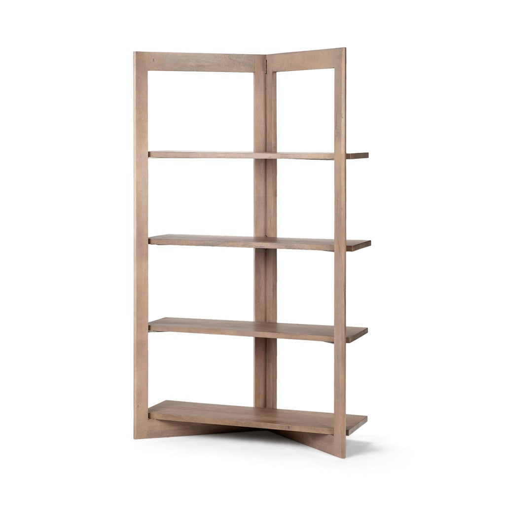 Mercana Turnbell Shelving Unit angled view 