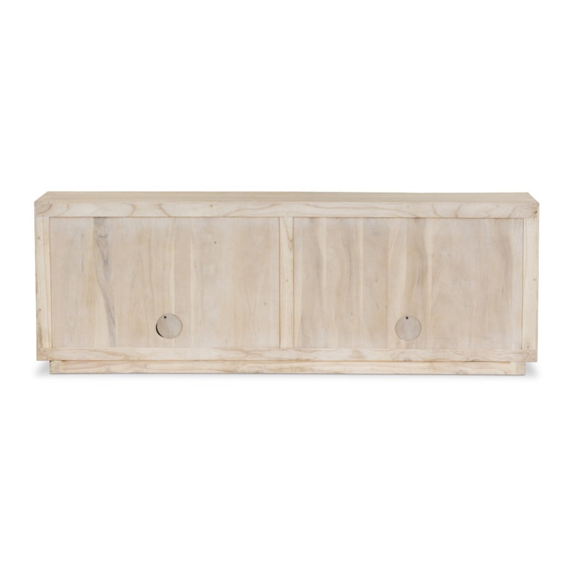 Tussac Media Console 232367-002 back view 
 