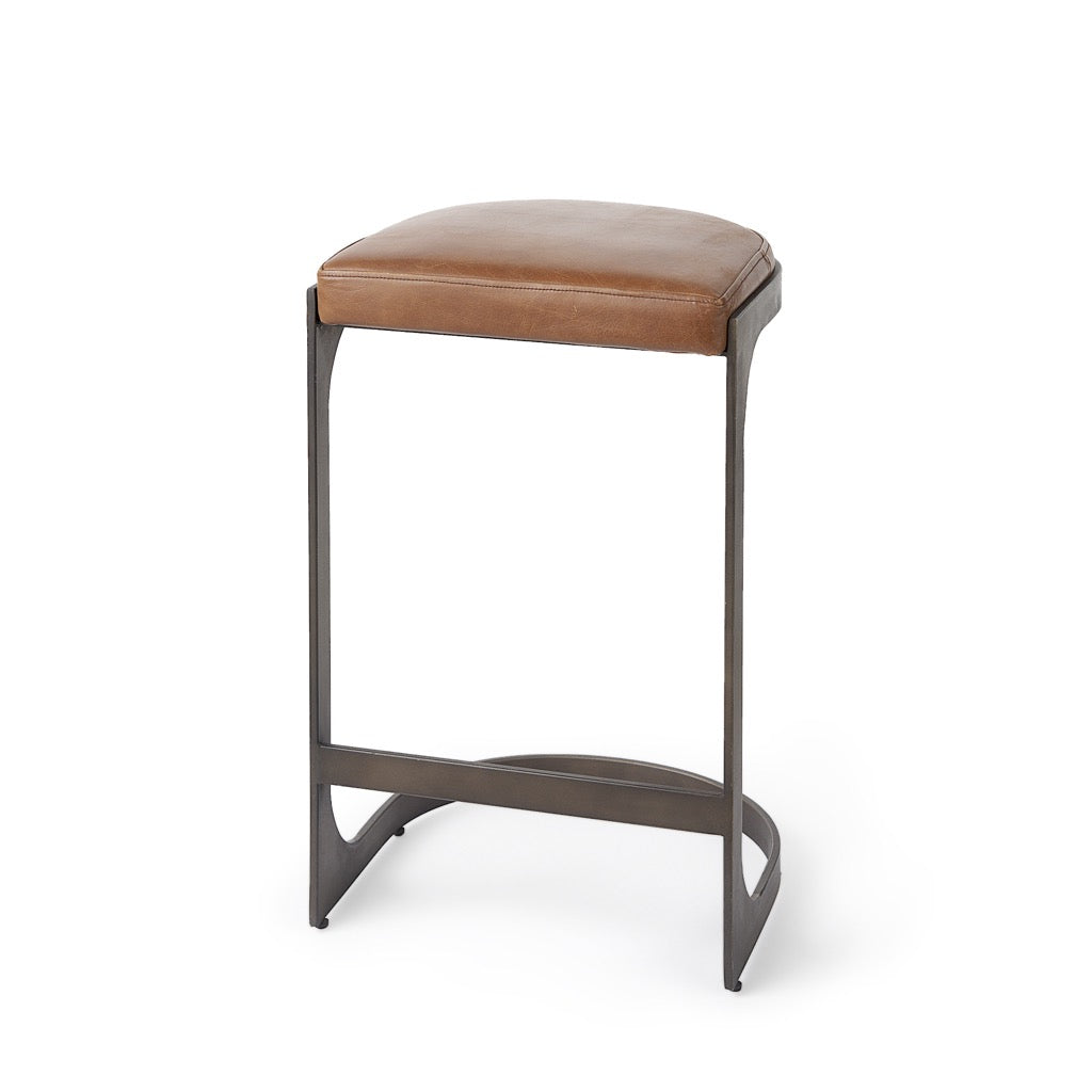 Mercana Tyson Counter Stool angled view 