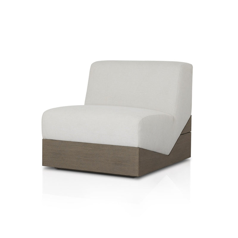 V Outdoor Chair Alessi Linen Angled View 231826-003