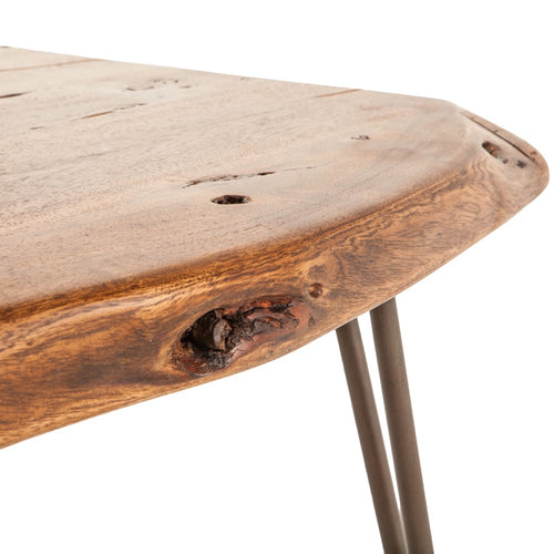 Vail Live Edge Coffee Table Live Edge Detail FVL-CT54WN