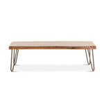 Four Hands Vail Live Edge Coffee Table Side View