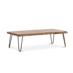 Vail Live Edge Coffee Table Angled View Four Hands