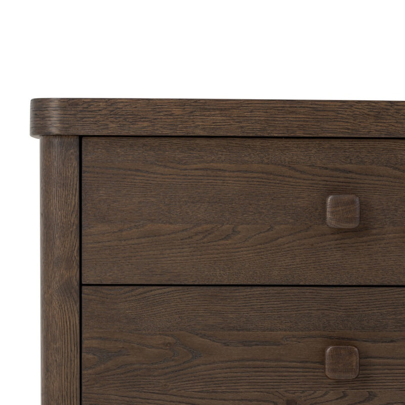 Valen 6 Drawer Dresser 244511-002 two handle view