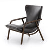 Vance Chair Sonoma Black Angled View Four Hands