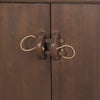 Mercana Varenna Sideboard Dark Brown Rope Handles