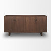 Mercana Varenna Sideboard Dark Brown Front Facing View 71012
