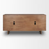 Mercana Varenna Sideboard Dark Brown Back View