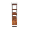 HTD Verbania 75" Acacia Wood Bookshelf side view 