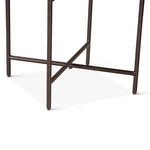 Verbania Nesting Tray Tables FVE-NT29BLK leg view 