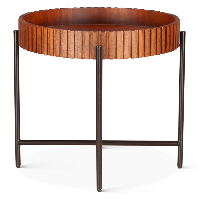 Verbania Nesting Tray Tables FVE-NT29PB front view 