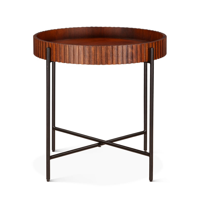 HTD Verbania Nesting Tray Tables side view 