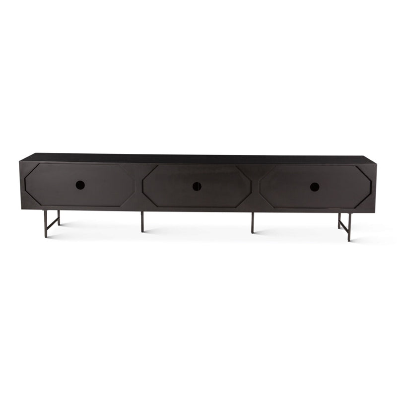 Verbania Plasma Cabinet FVE-PC98BLK back view 