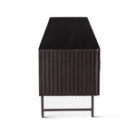 Verbania Plasma Cabinet FVE-PC98BLK side view 