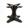 Vestal Iron Dining Table Base - Burnt Coconut