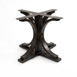 Vestal Iron Dining Table Base - Burnt Coconut