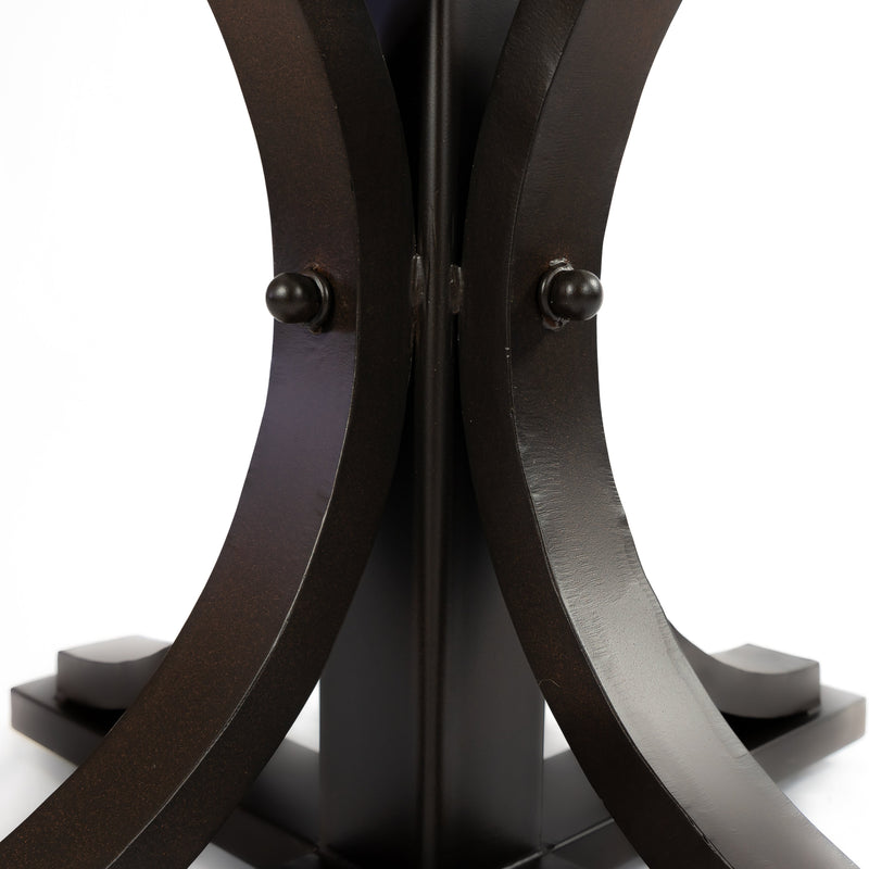 Vestal Iron Dining Table Base - Pedestal Detail Shot 