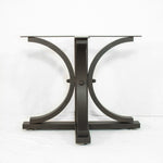 Vestal Iron Dining Table Base - Alternate Side View