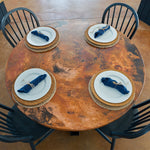 Vestal Copper Dining Table - Natural