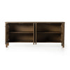 Veta Sideboard Taupe Cane Open Drawer Four Hands