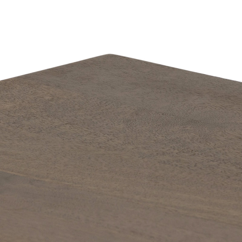 Veta Sideboard Taupe Cane Solid Mango Wood Top 230334-001