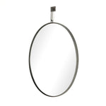 Vina Mirror Antique Silver Angled View 101580-005