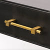 Mercana Vince Desk gold metal handle 