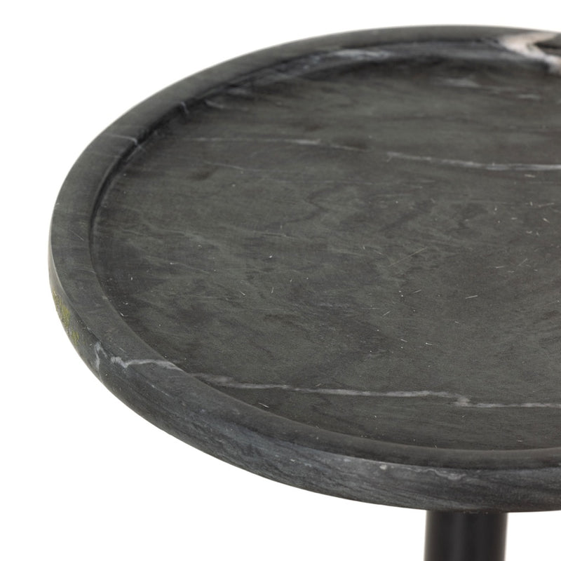 Viola Accent Table Black Marble Tray Tabletop 224056-003