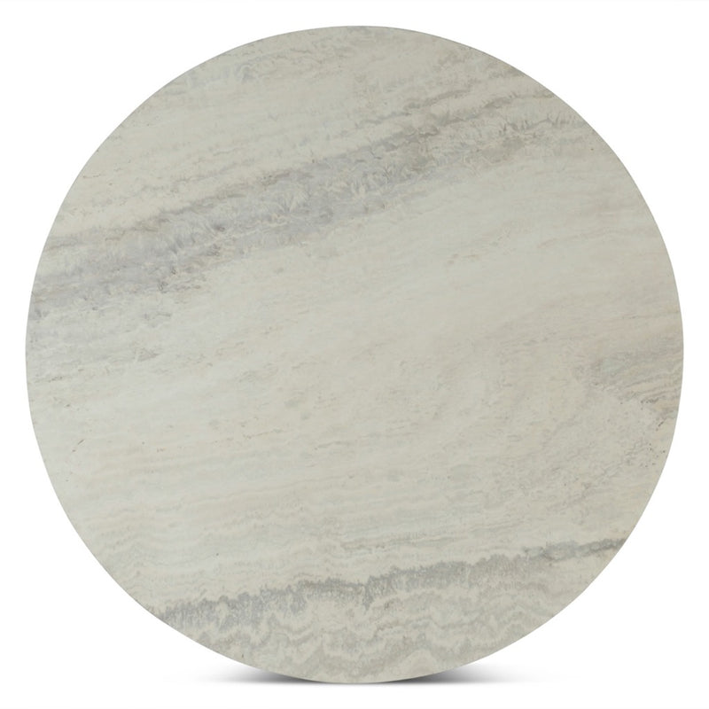 Vista Coffee Table - White Travertine