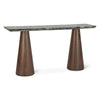 Home Trends and Design Vista 60" Console Table angled view 