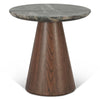 Home Trends and Design Vista 22" Side Table front view 