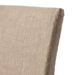 Vista Dining Chair Broadway Canvas Backrest Corner Detail Four Hands