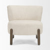 Mercana Vyra Accent Chair Cream Front Facing View 71017