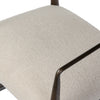 Four Hands Waldon Stool seat view 