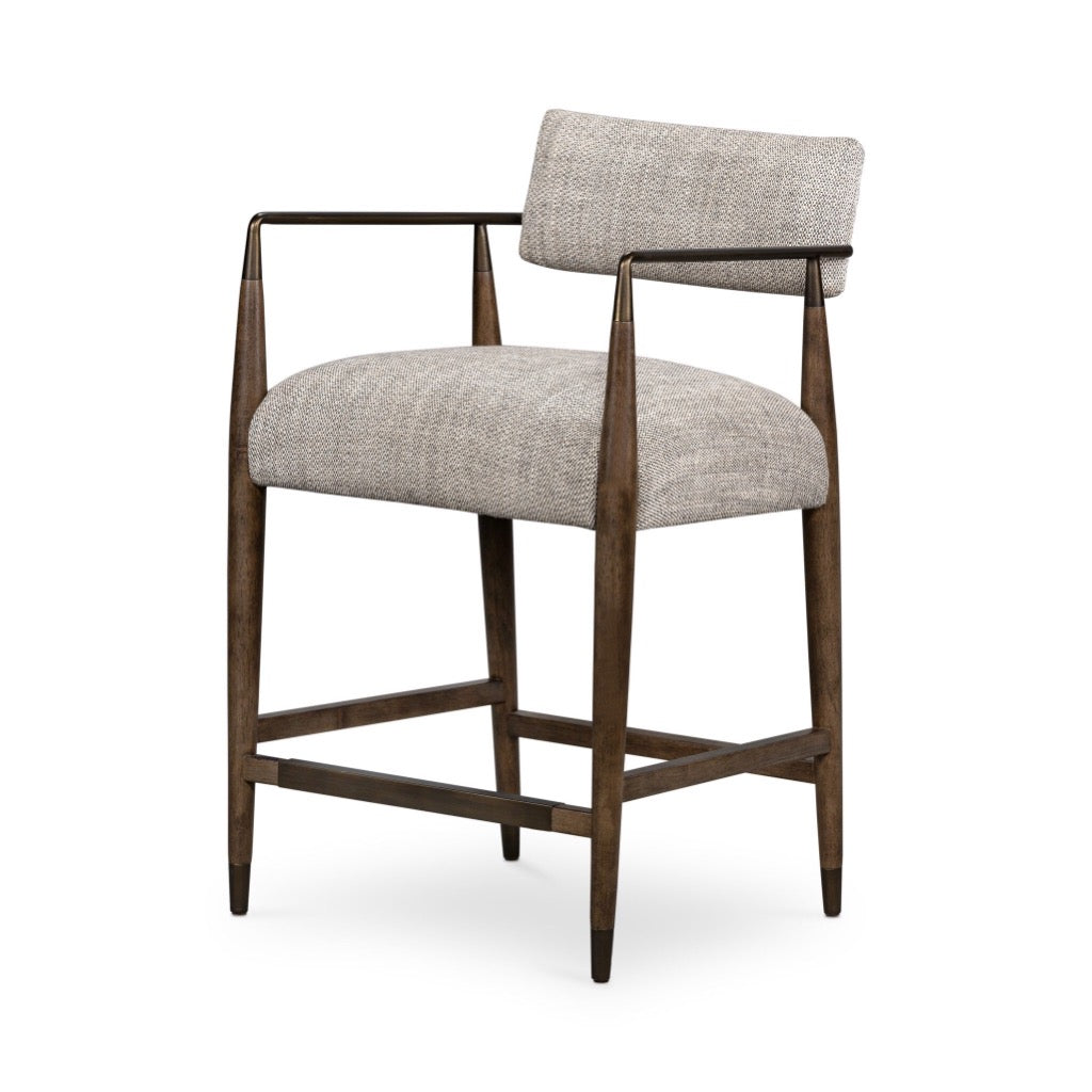 Four Hands Waldon Stool angled view 