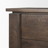 Wallen Accent Cabinet 71009 cabinet side view of top