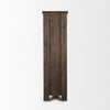 Mercana Wallen Cabinet Dark Brown Side View 71008