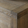 Warby 6 Drawer Dresser Worn Oak Veneer Staged Corner View 235361-002