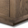 Warby 6 Drawer Dresser Worn Oak Veneer Base Detail 235361-002