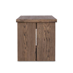 Warby Desk Worn Oak Veneer Side View 235179-002