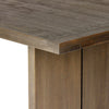 Warby Dining Table Worn Oak Veneer Tabletop Detail 235116-002