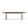 Warby Dining Table Worn Oak Veneer Front Facing View 235116-002